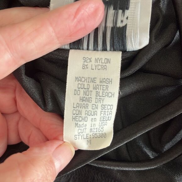 Tower Body-con Slip Style Crisscross Back Vintage Hollywood - Picture 7 of 8